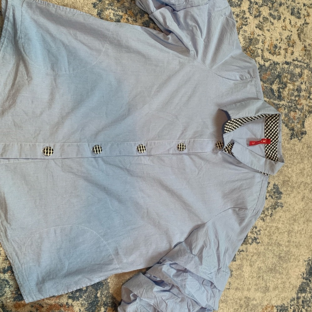 ic by Connie K women’s shirt balloon pouf sleeves